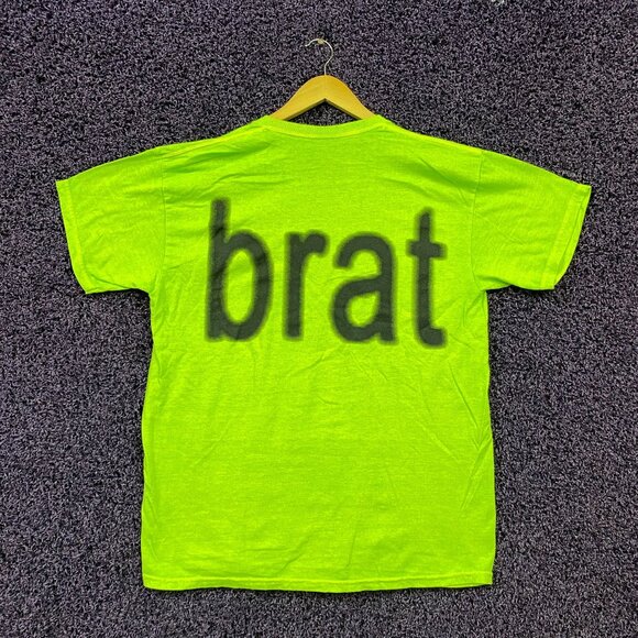 CharliXCX Brat Logo Tshirt size Medium - Picture 1 of 4